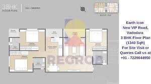 3 Bhk Flats For In Earth Icon Regrob