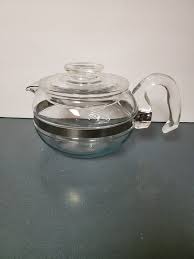Pyrex Tea Pot Vintage Flameware 8446 B