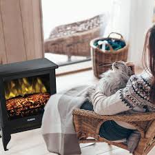 Freestanding Electric Fireplace Stove