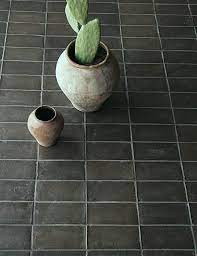 Stained Dark Terracotta Flooring