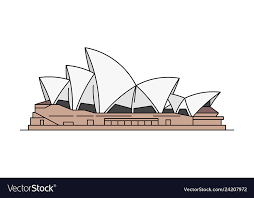 Sydney Opera House Icon Royalty Free