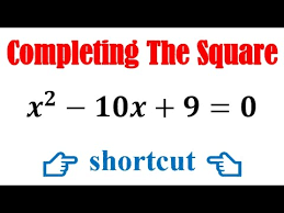Completing The Square Method Part 1