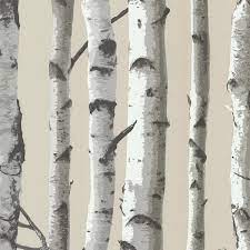 Brewster Irvin Grey Birch Tree Grey