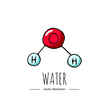 Hand Drawn Doodle Water Chemical