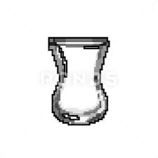 Liquid Beer Glass Game Pixel Art Vector