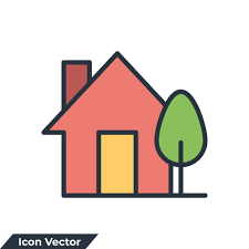 Home Icon Logo Vector Ilration