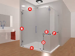 90 Degree Frameless Single Shower Door