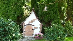 Tiny Hobbit House Displayed In Green