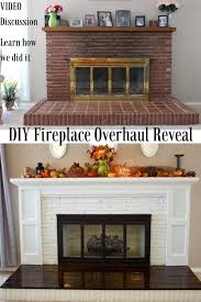 Diy Fireplace Overhaul Reveal