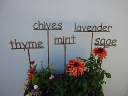 Herb Markers For Your Garden