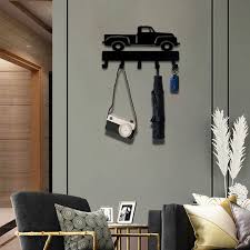 Metal Key Holder Hanging Wall Vintage