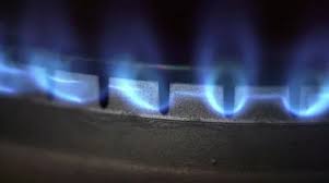 Natural Gas Flame Stock Footage