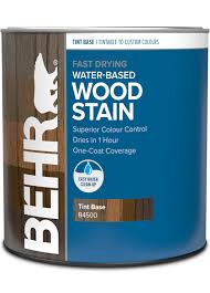 Fast Drying Water Based Wood Stain