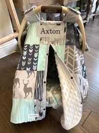 Cute Baby Car Seat Canopy Cover