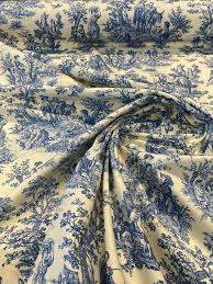 Waverly Toile Blue Charmed Rustic Life