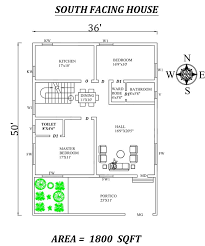 South Facing House House Plans