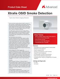 xtralis osid smoke detection manualzz
