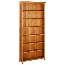 6 Tier Bookcase 90x22 5x200 Solid Oak