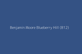 Benjamin Moore Blueberry Hill 812