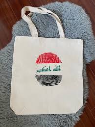 Cotton Canvas Tote Bag With Bottom