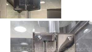 Supply And Replace Glass Door Hinges At