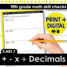 Decimals Worksheets For 5th Grade