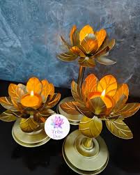 Lotus Tea Light Holder Candle Holder