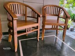 Teak Wood Sit Out Chairs At Rs 8000