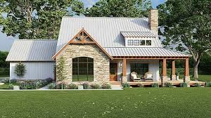 Rustic Style Mountain House Plan