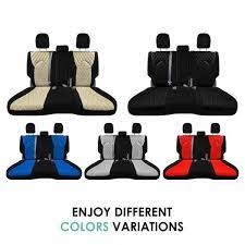 Fh Group Neoprene Custom Fit Seat Covers For 2020 2024 Toyota Highlander Blue 2nd Row Set