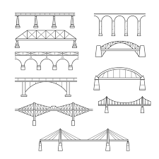 Bridge Vectors Ilrations For Free