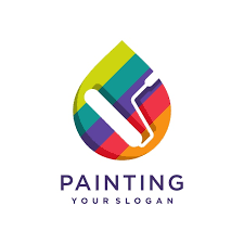Paint House Design Element Vector Icon