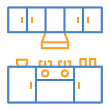 Kitchen Generic Color Outline Icon