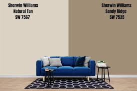 Sherwin Williams Natural Tan Palette