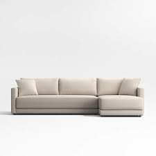 Wide Chaise Sectional Sofa