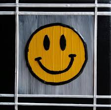 Smiley Face 1 Painting By Simon Slater