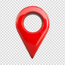 3d Yellow Location Pin Icon Isolated On