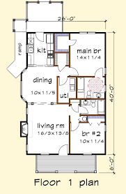 House Plan Ud1014a Universal Design