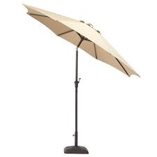 Steel Crank And Tilt Patio Umbrella