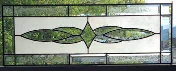 Stained Glass Bevel Cer Panel With