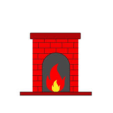 Fireplace Icon Stock Photos Royalty
