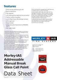 Morley Ias Addressable Manual Break