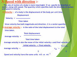 Presentation On Equation Of Motion