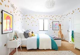Pop Of Gold A Girl S Room Makeover