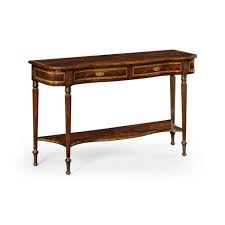 Buckingham Serpentine Console Table