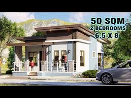 Small House Design 50sqm 2 Bedrooms