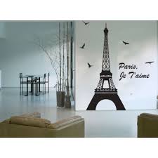 Eiffel Tower I Love Paris Wall Decal