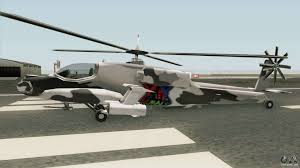 new hunter helicopter for gta san andreas