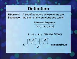 Definition Sequences And Series