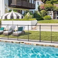 48 Ft X 4 Ft Outdoor Pool Fence With